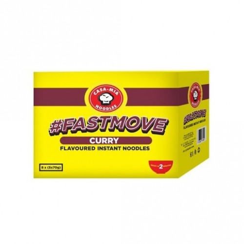 CASA MIA NOODLES 8X5X70G CURRY